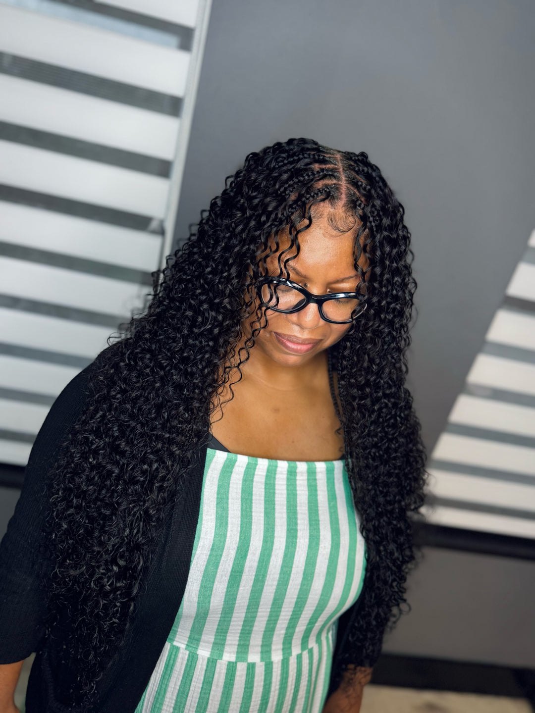 Unprocessed Virgin Deep Wave Bulk hair ( Natural Black)