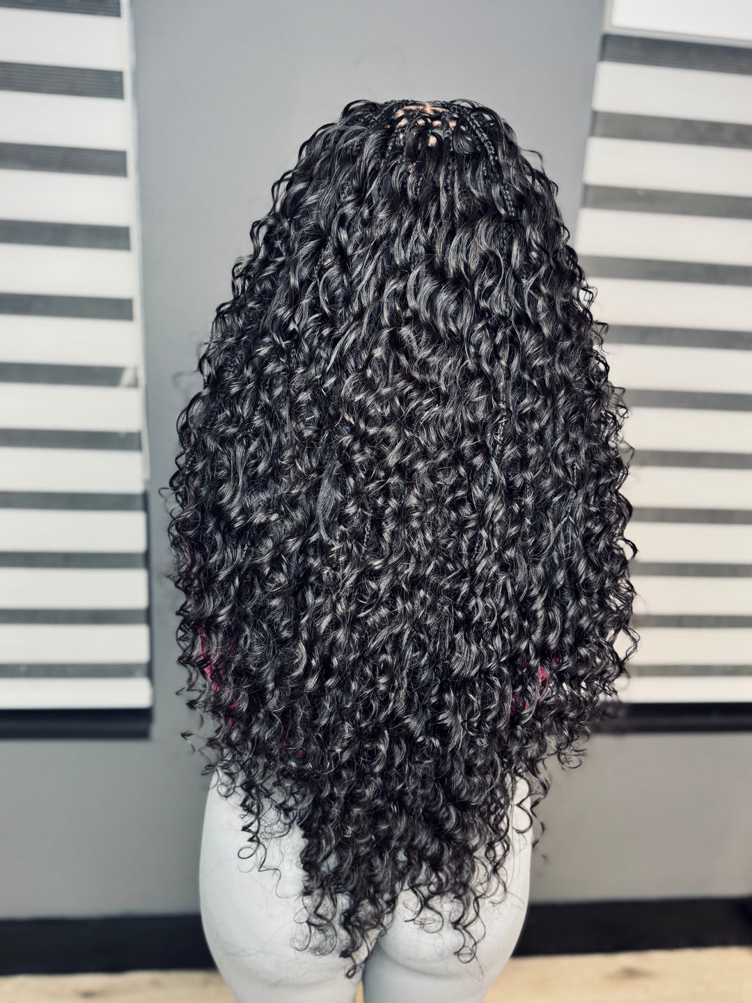 Unprocessed Virgin Human Bulk Loose Deep hair ( Natural Black)